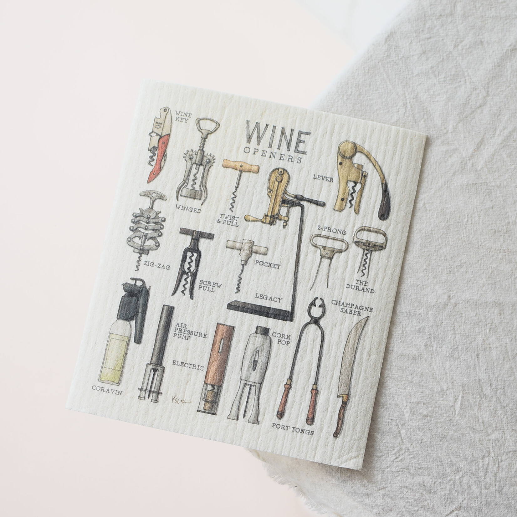 Swedish sponge - Bottle opener