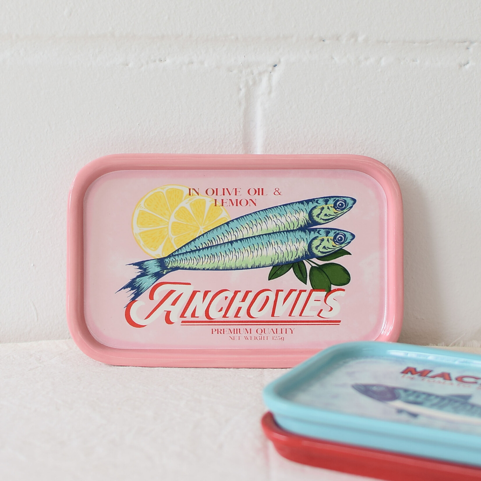 Petite assiette Conserve vintage (plusieurs couleurs)