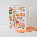 Card - Retirement stamps