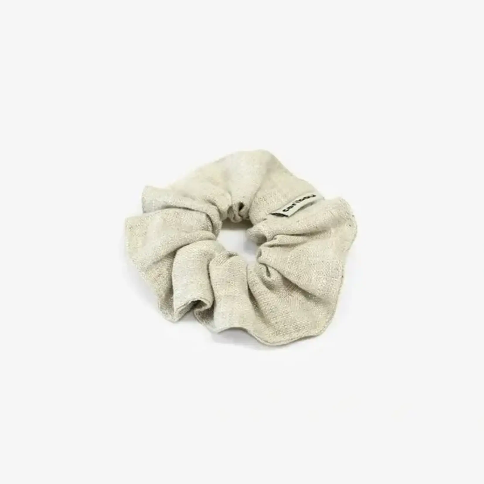 Linen scrunchie