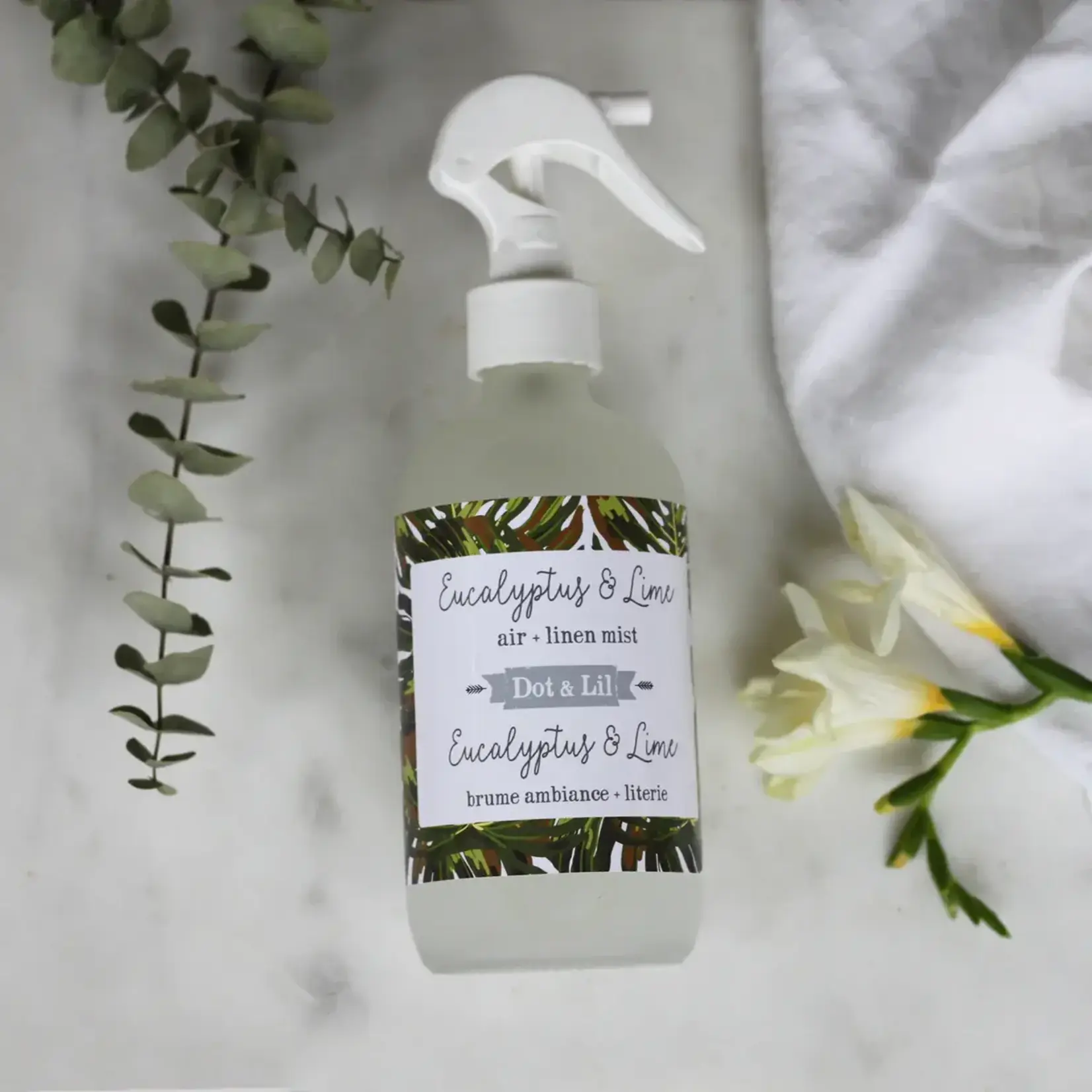 Dot & Lil Room and Linen Mist -  Eucalyptus & Lime