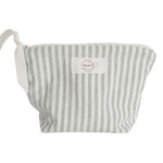 Striped Cosmetic Bag