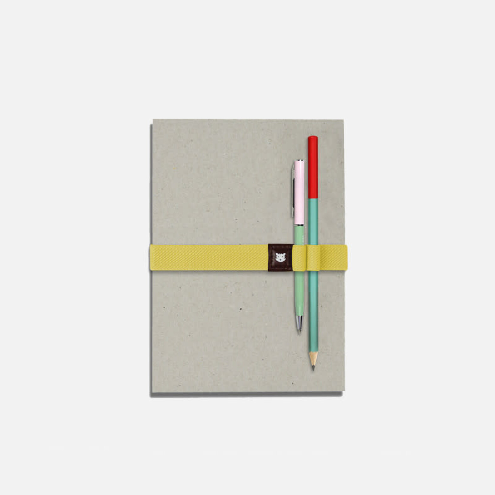 Porte-stylo élastique Jaune