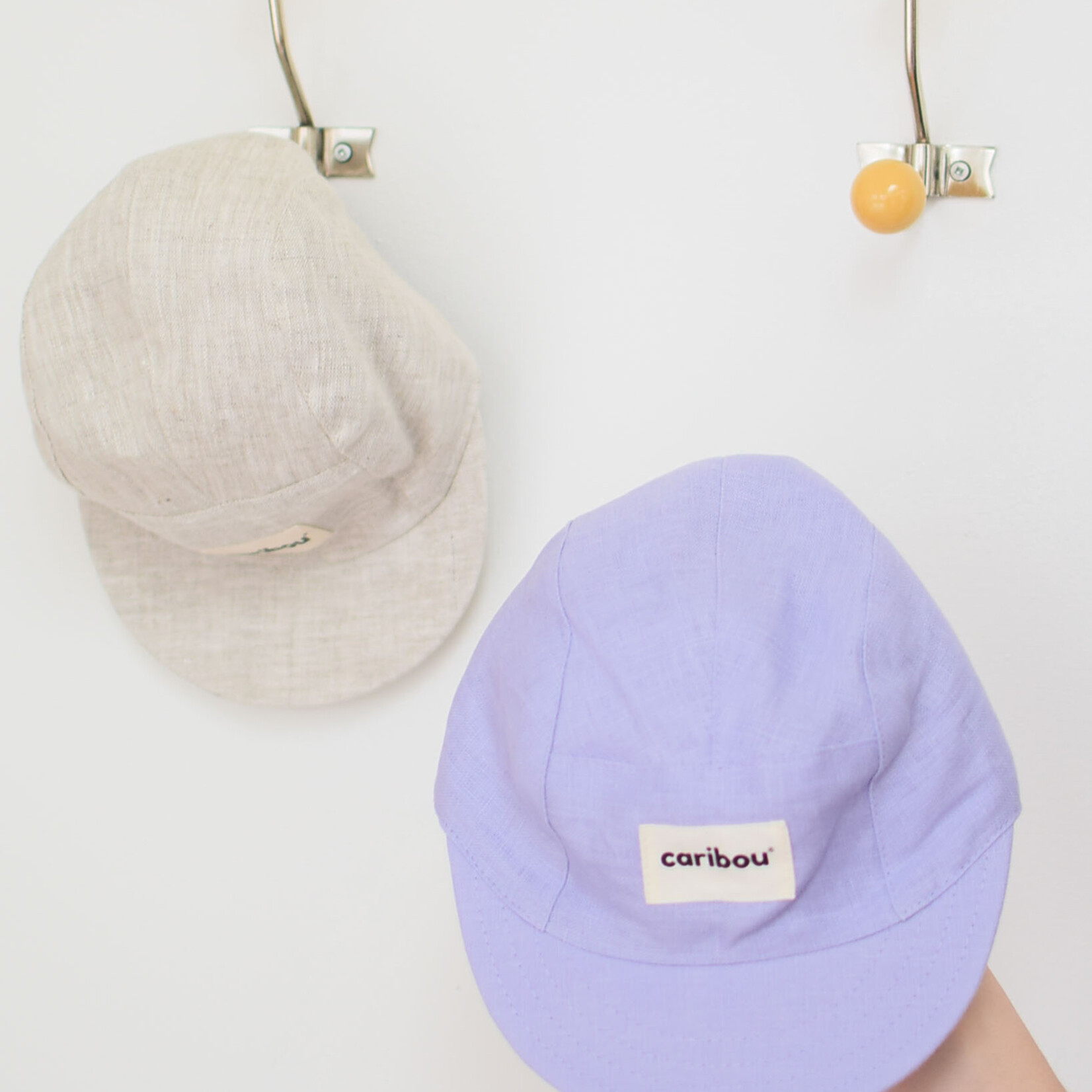 Casquette pour enfant en lin - Lavande