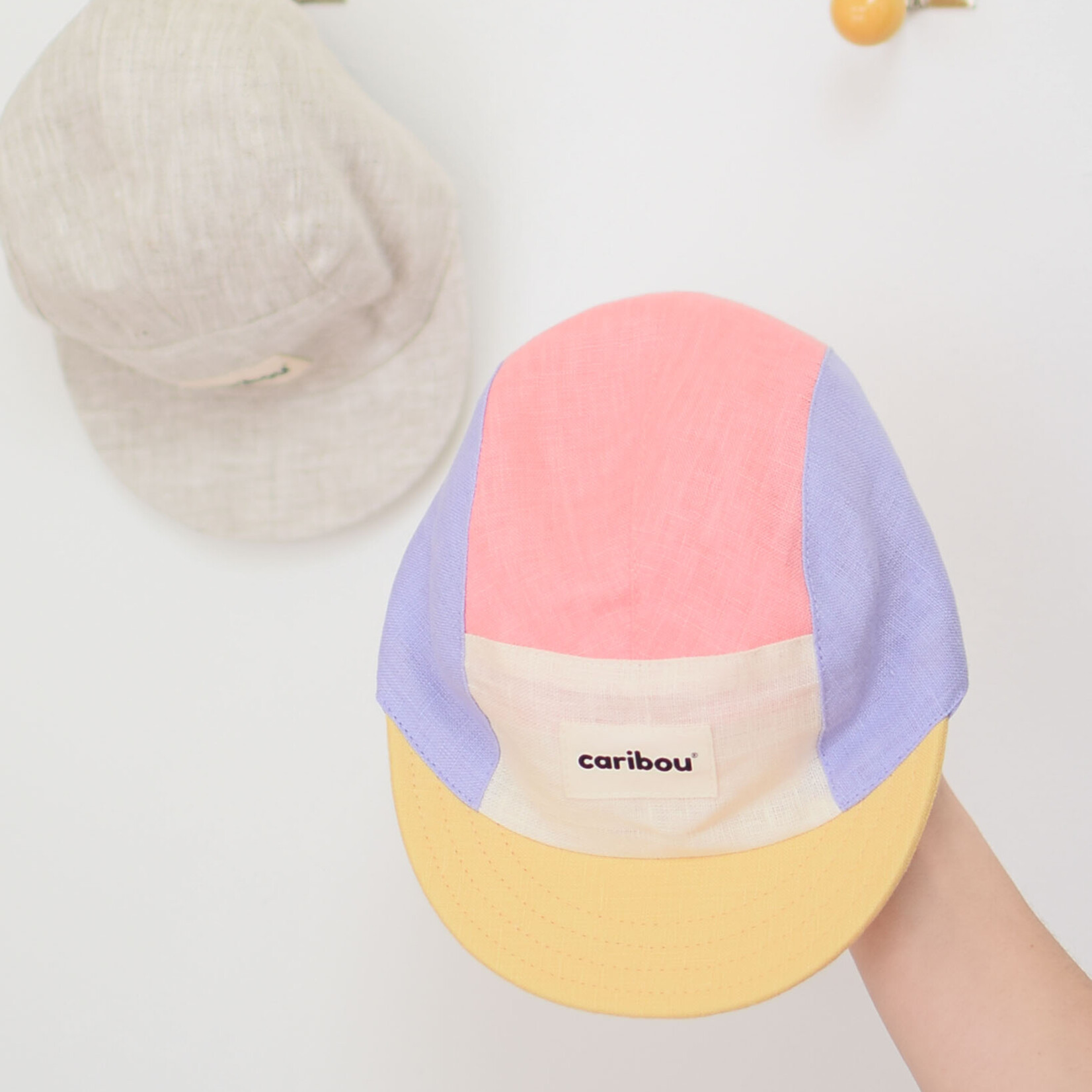 Children's linen cap - Polichinelle