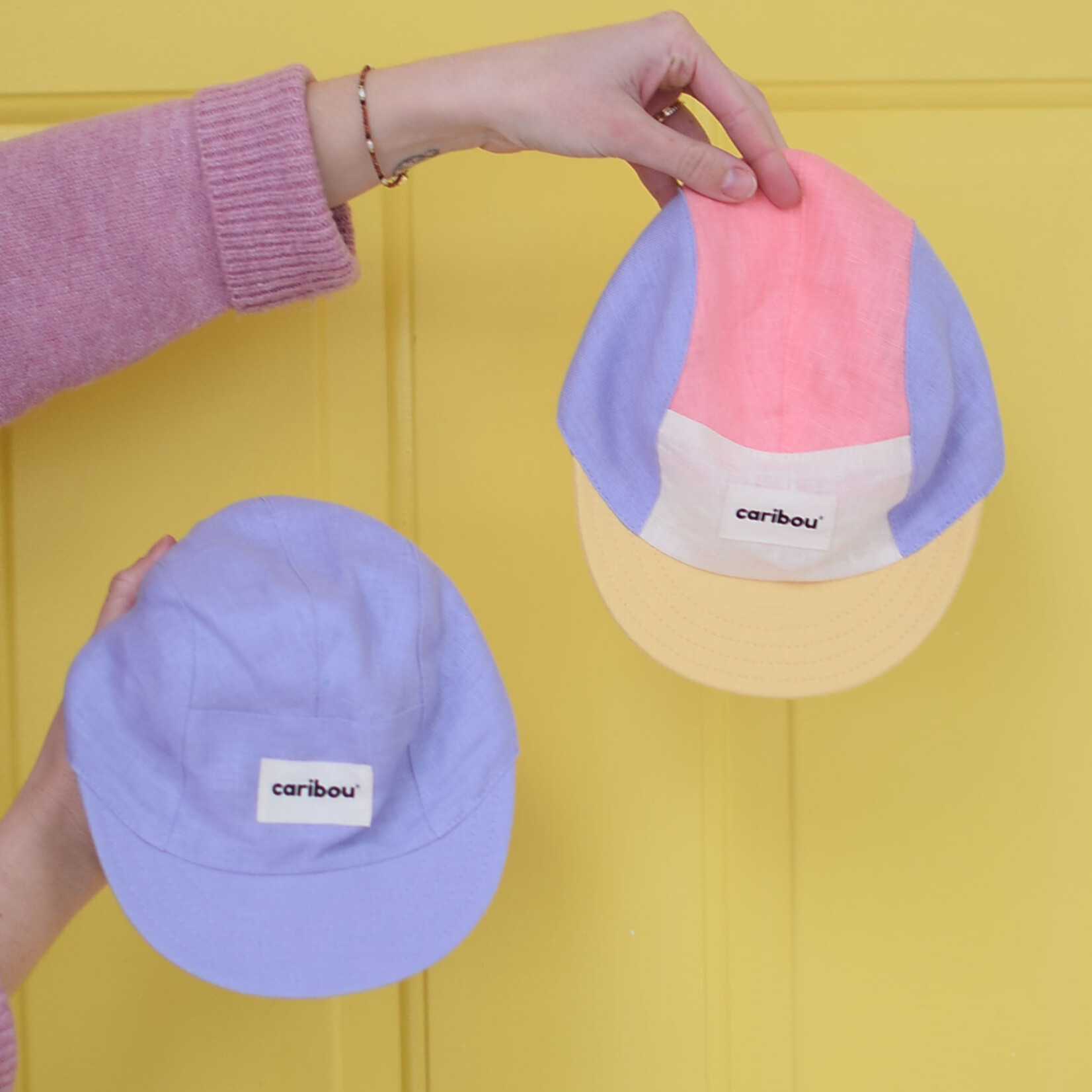 Children's linen cap - Polichinelle