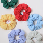 Linen scrunchie