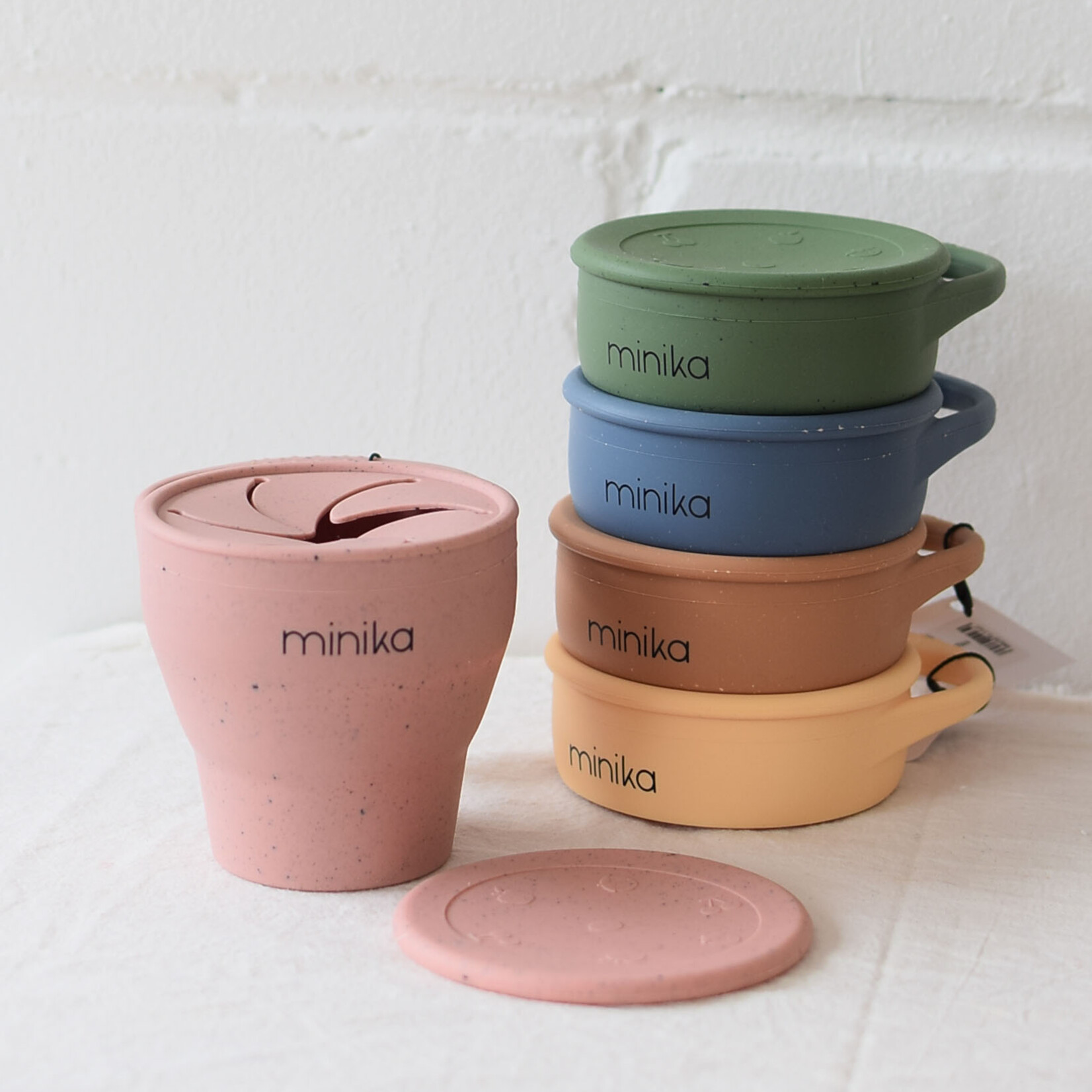 Gobelet pour snacks pliable