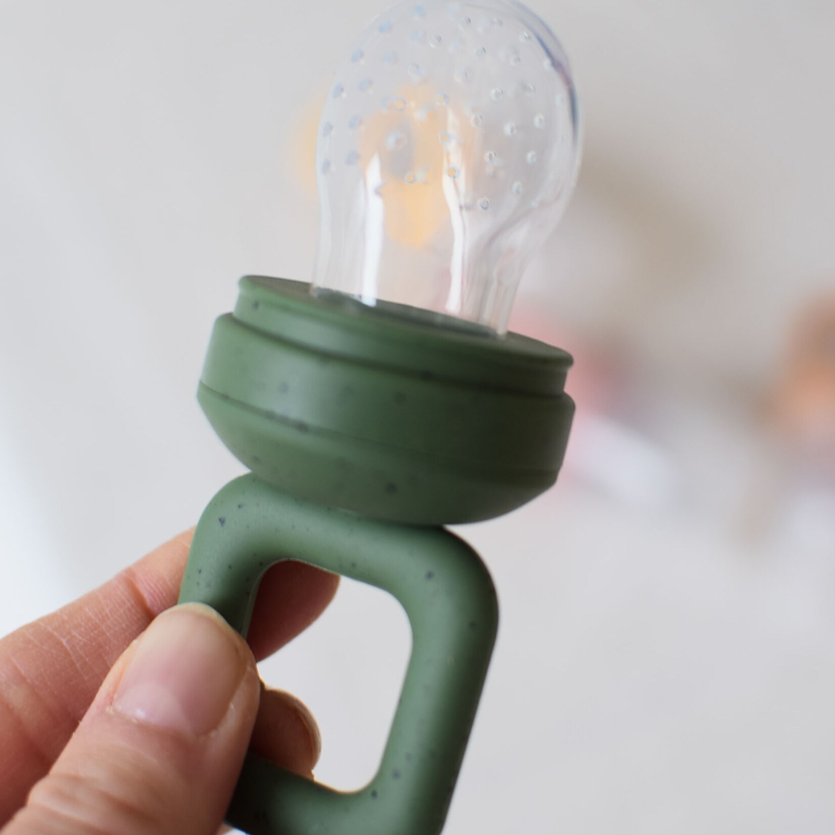 Tétine alimentaire en silicone
