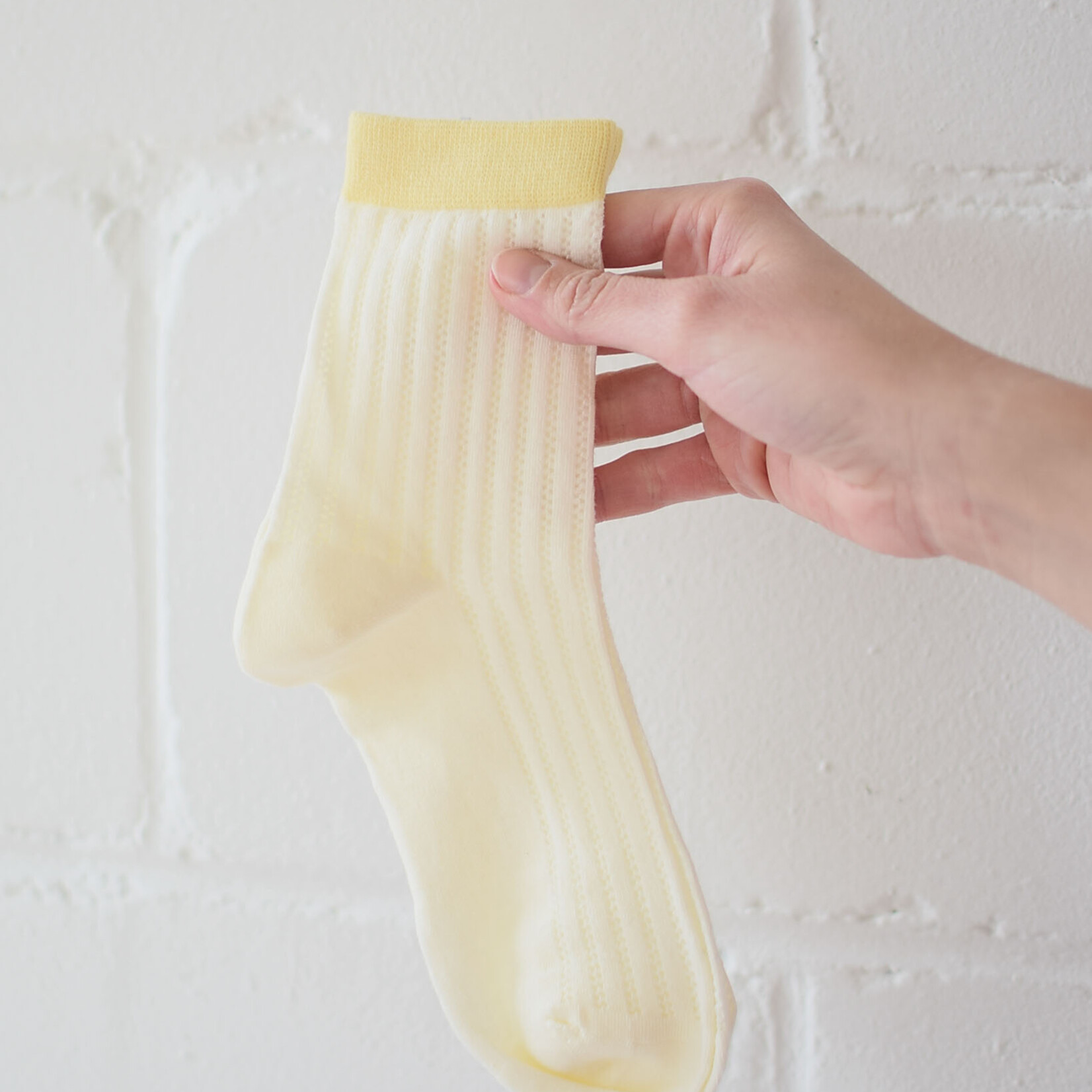 Chaussettes Sunday - Jaunes