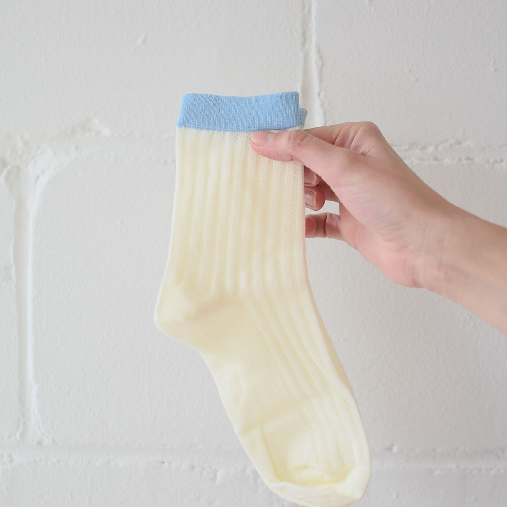Chaussettes Sunday - Bleues