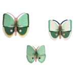 3D Kit - Fern Butterfly Trio
