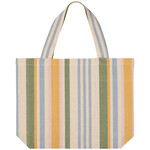 Tote Bag - Yellow and Green Stripes