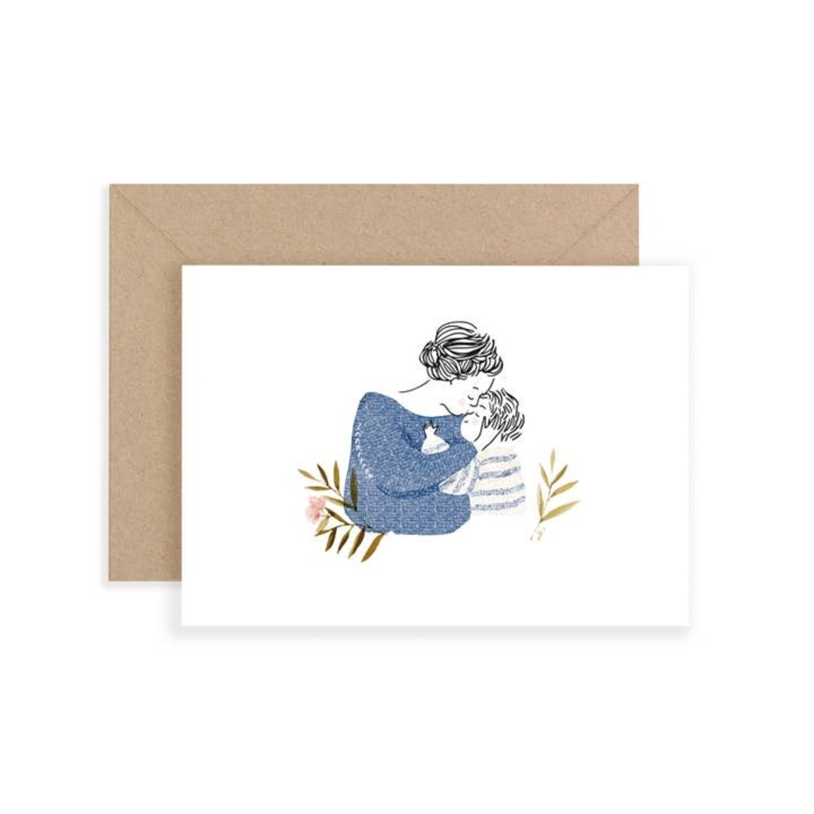 Carte postale Tendrement