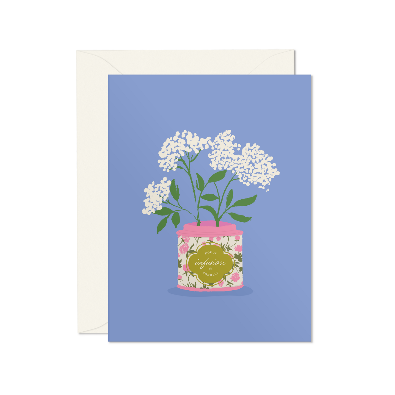 Carte de souhaits - Infusion de bonheur