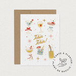 Card - Tchin Tchin (seeded)