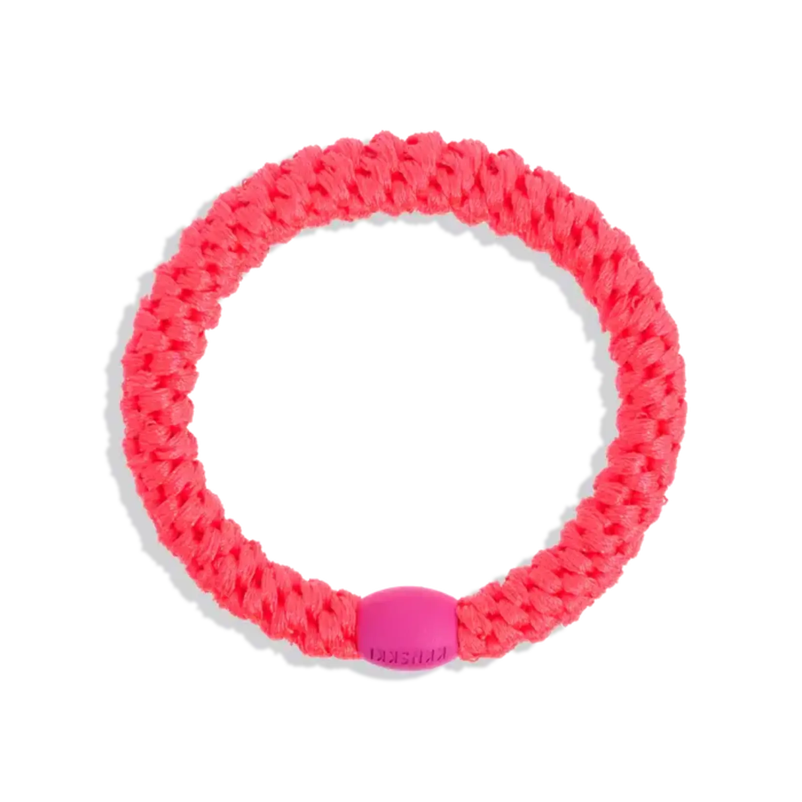 Elastique pour Cheveux Uni Néon rose