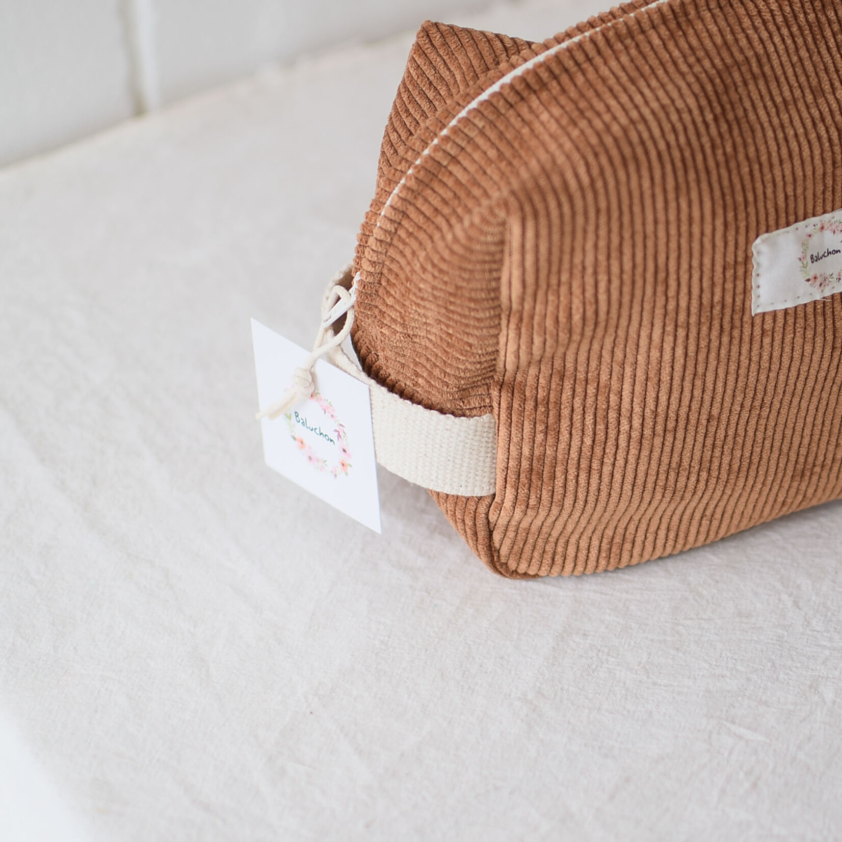 Ribbed Corduroy Pouch