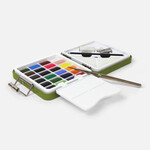 Green Watercolor Set