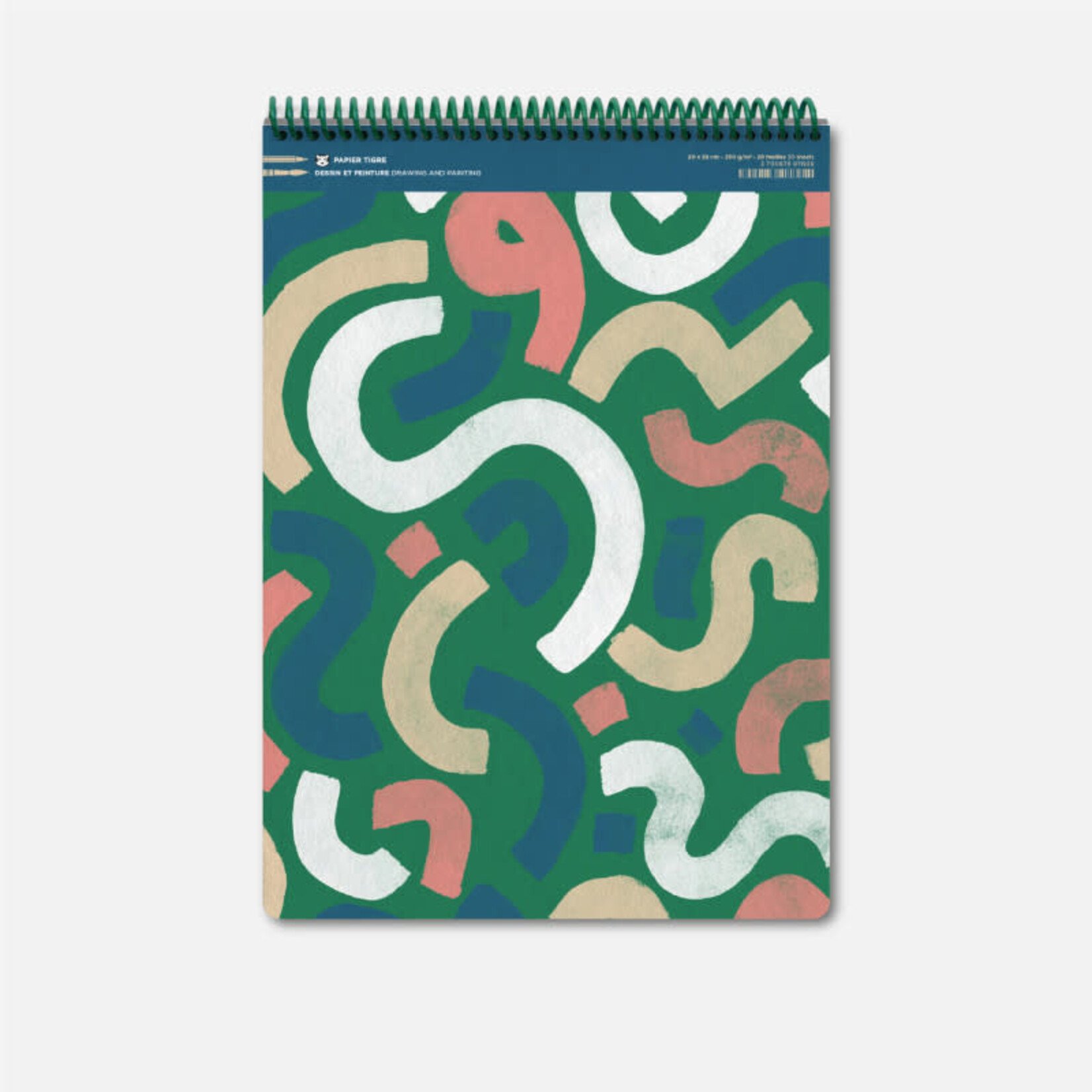 Cahier de dessin et peinture