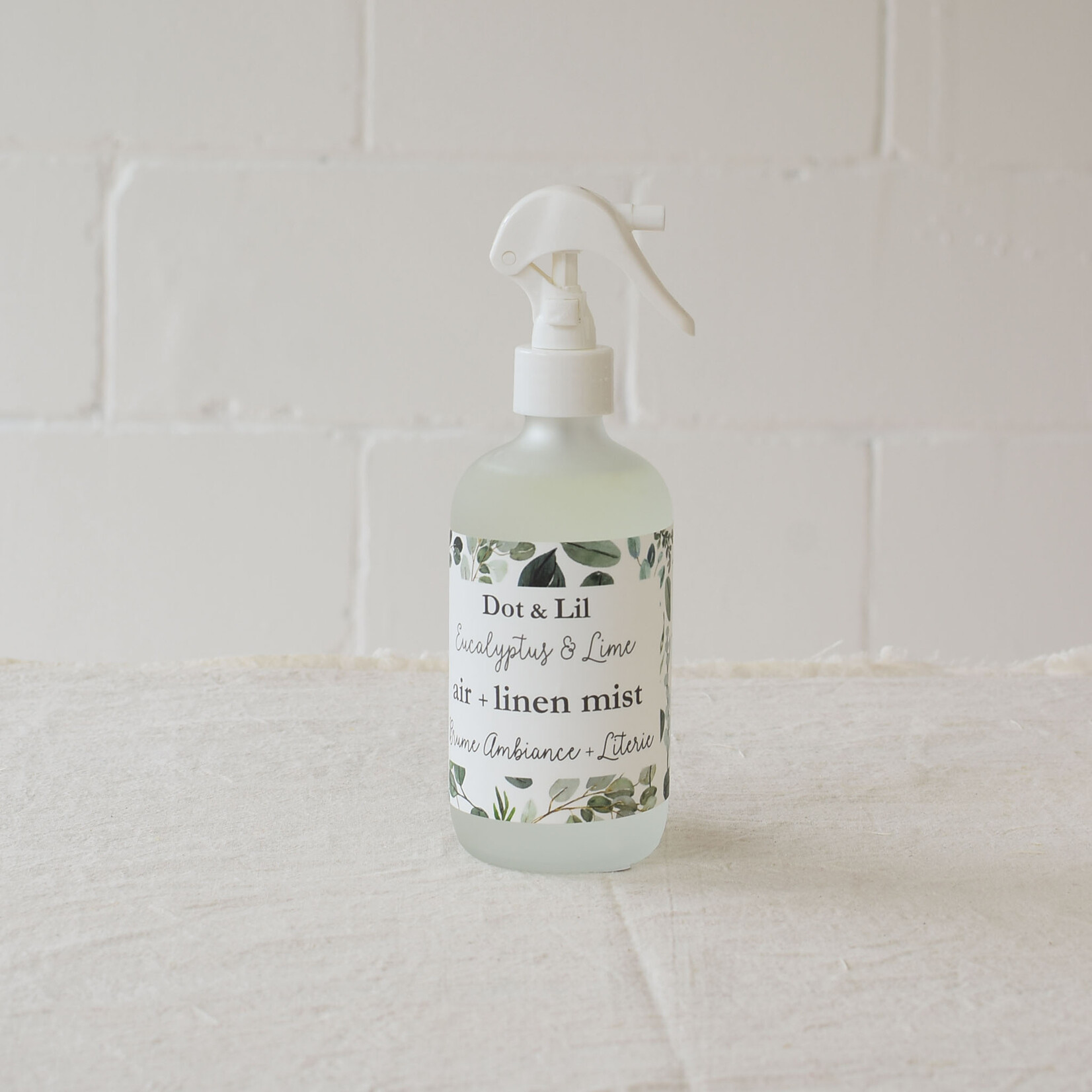Brûme d'ambiance et literie - Eucalyptus & Lime
