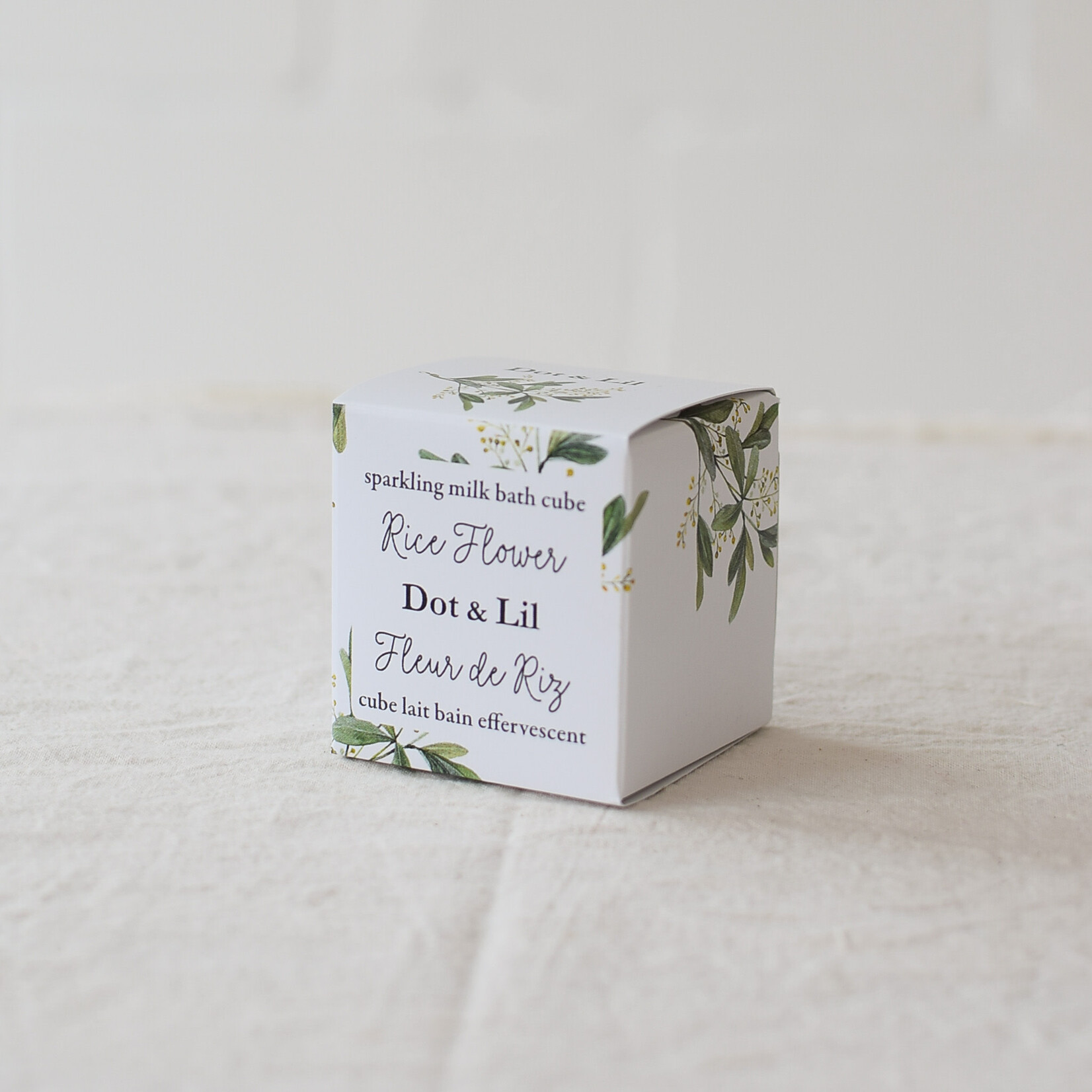 Cube lait de bain - Fleur de Riz
