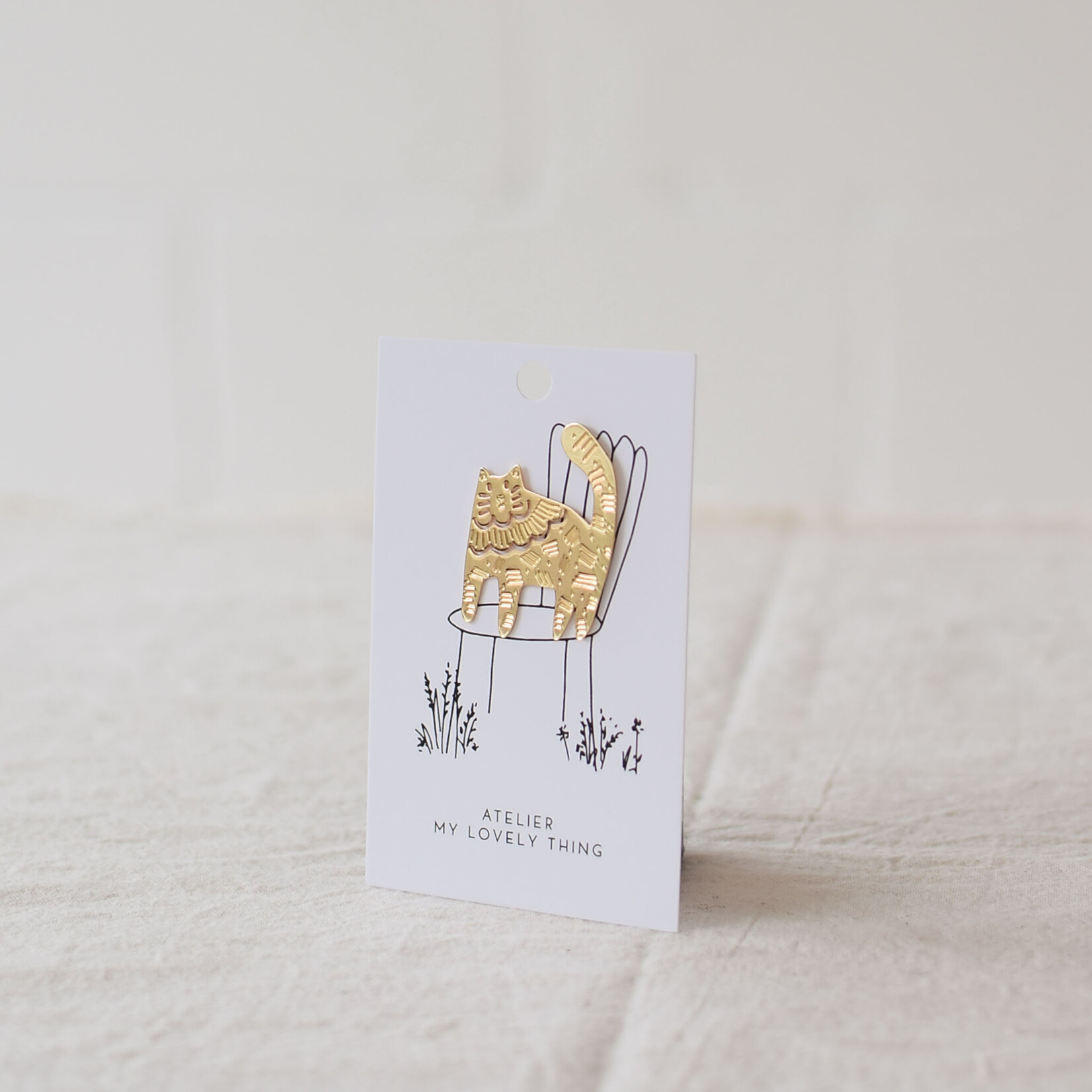 My Lovely Thing Pin Adorable Cat
