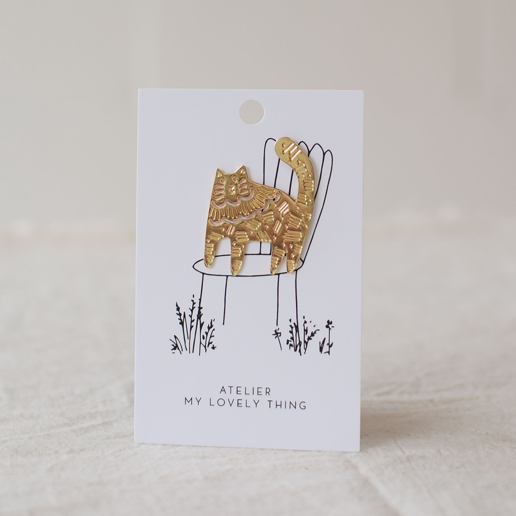 My Lovely Thing Pin Adorable Cat