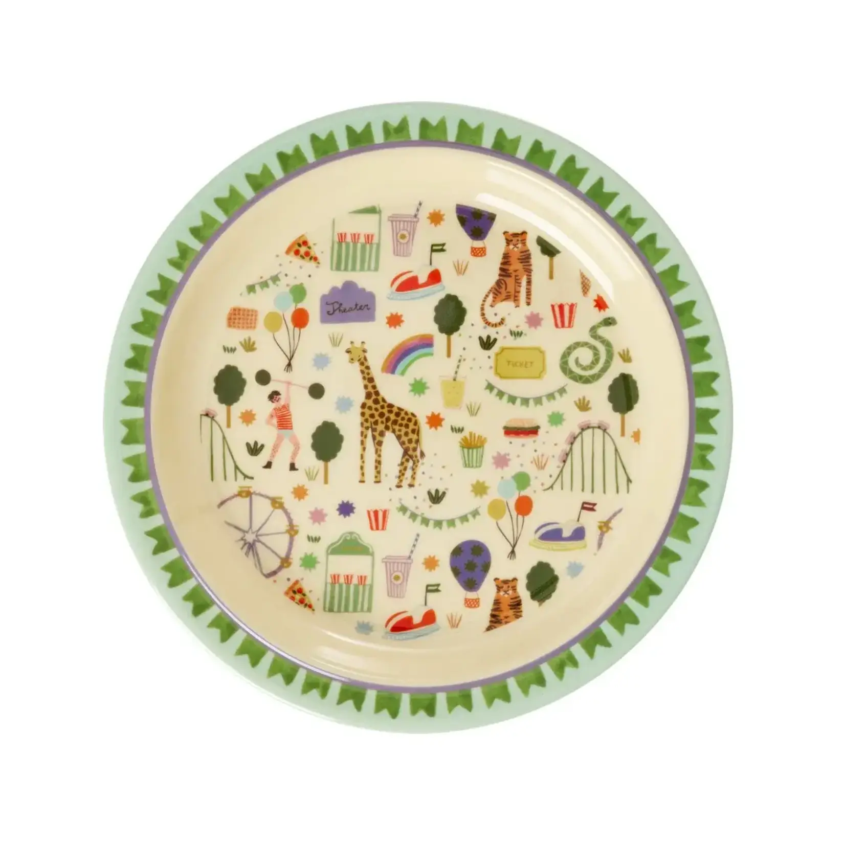 Melamine plate