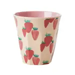 Gobelet mélamine - Fraises 250ml