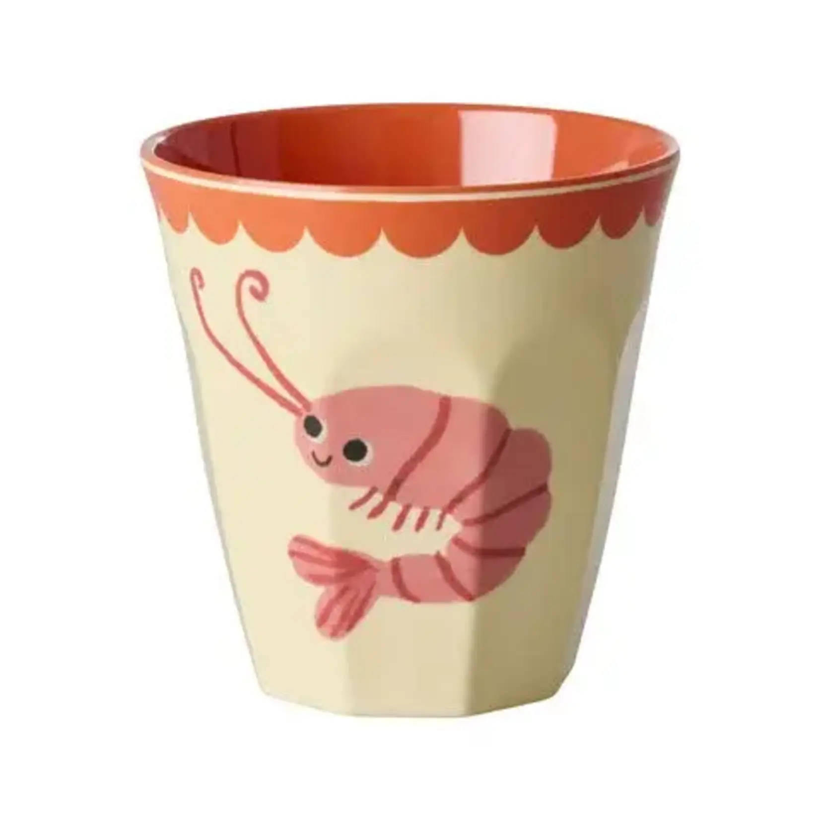 Gobelet mélamine - Crevette 250ml