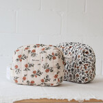 Square cotton cosmetic bag