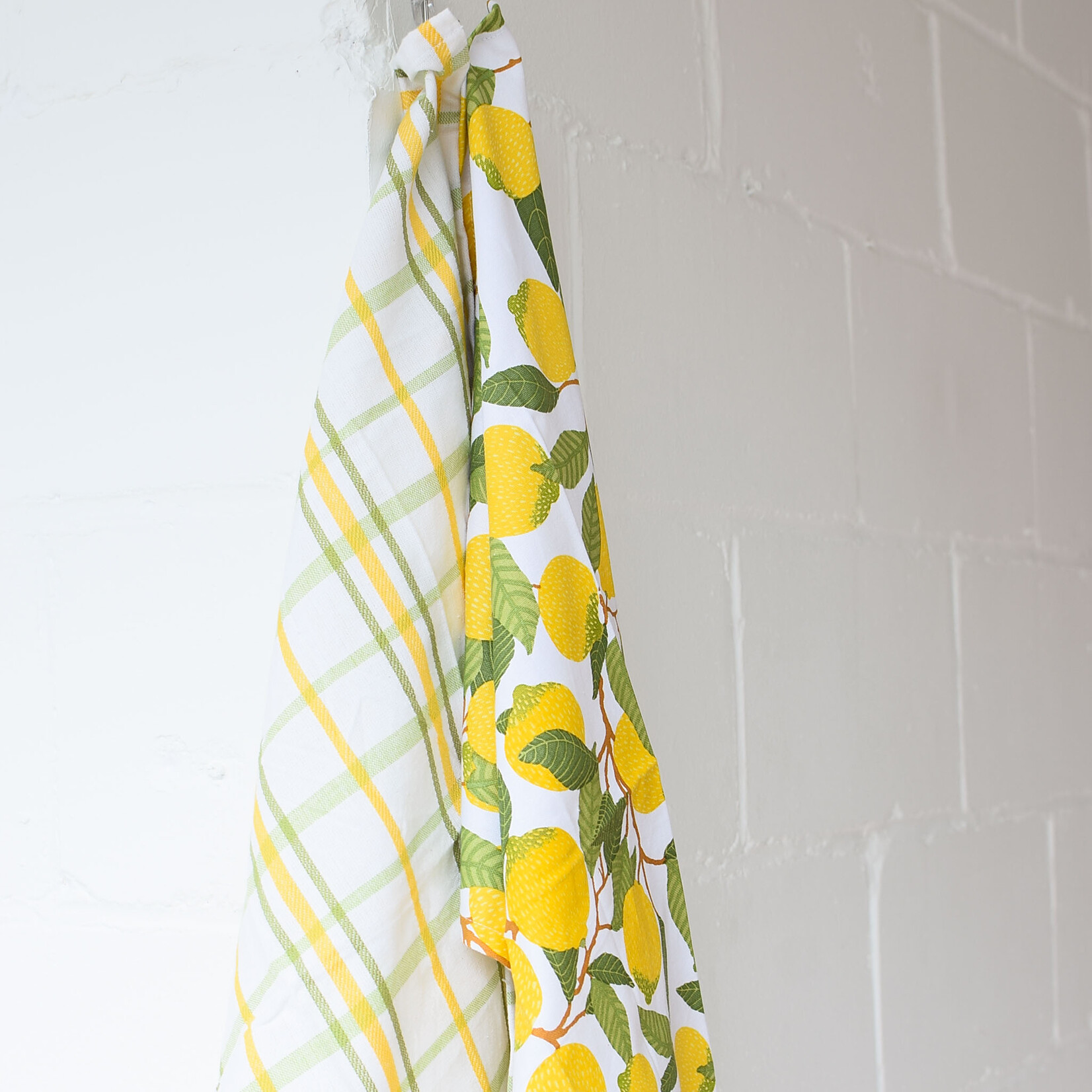 Duo linges à vaisselle - Citrons