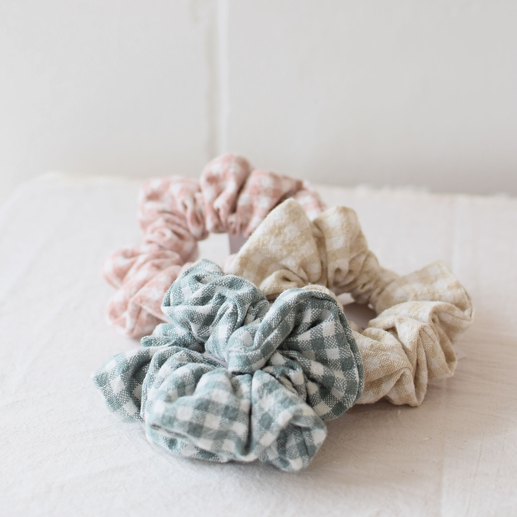 Chouchou vichy en coton