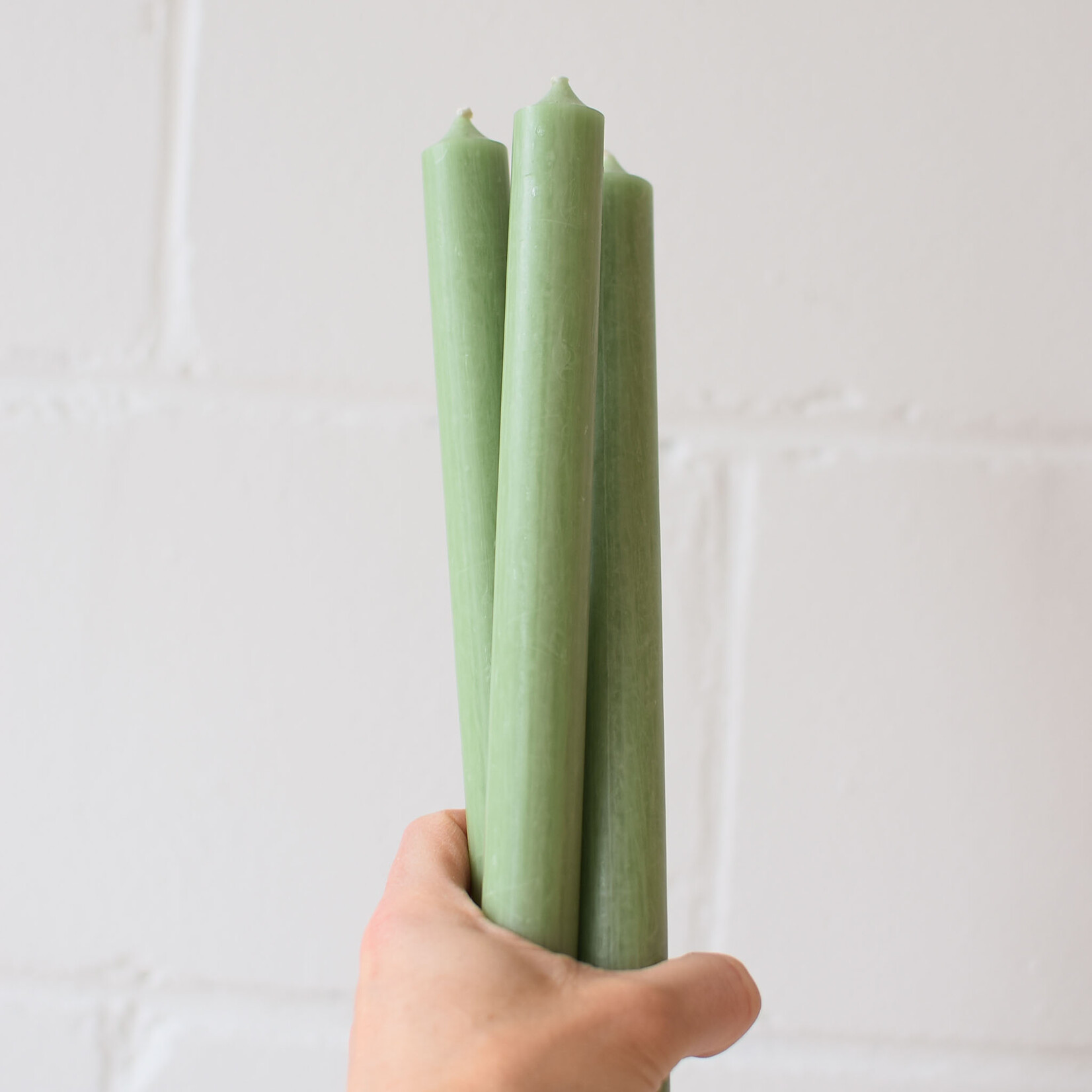 Long candle 25,5cm - Sage