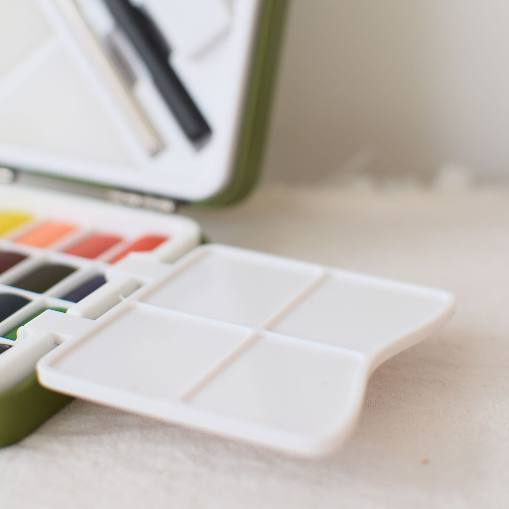 Green Watercolor Set