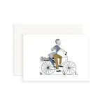 My Lovely Thing Card - Dad and Son Bike Ride