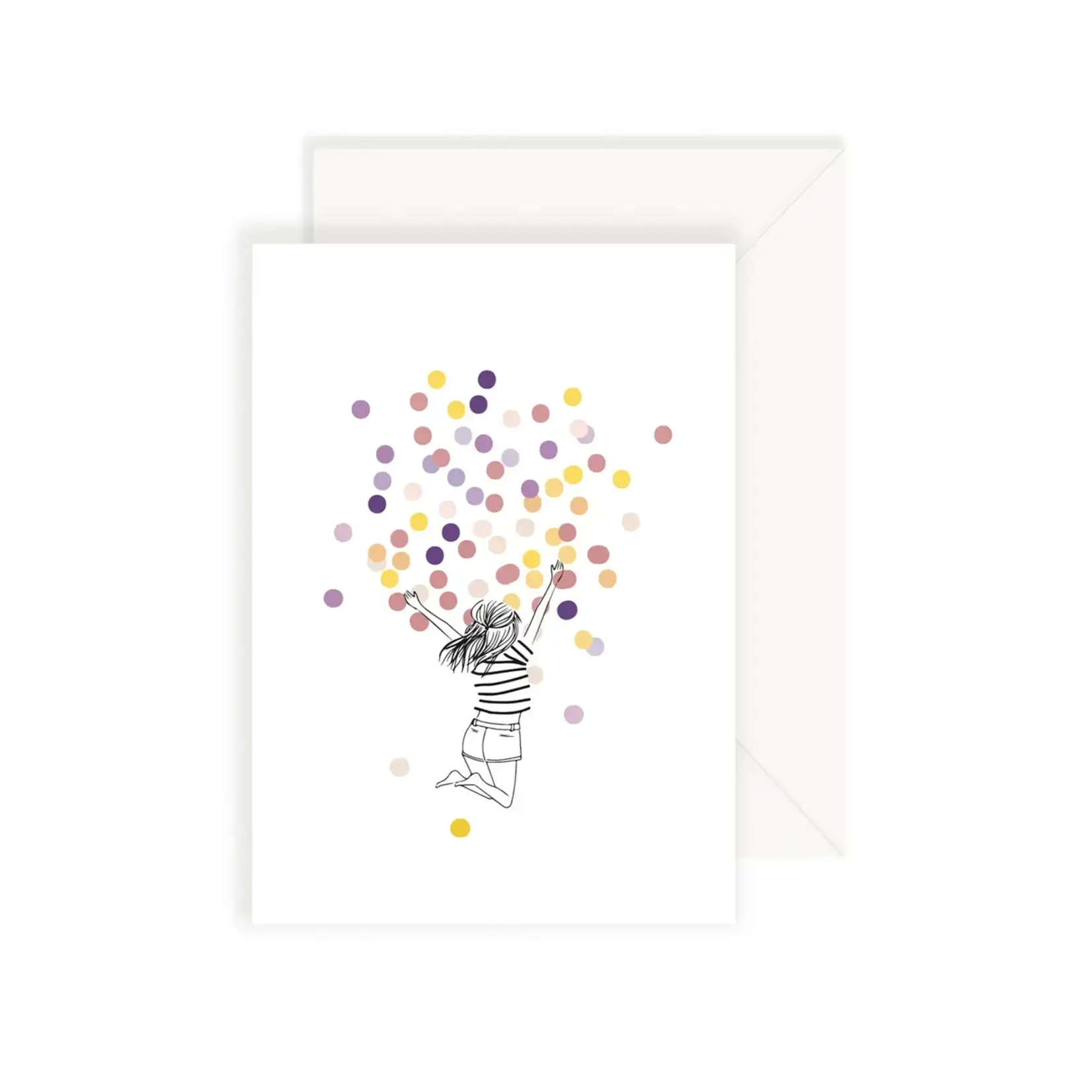 Greeting card - Confetti