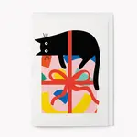 Carte - Chat cadeau
