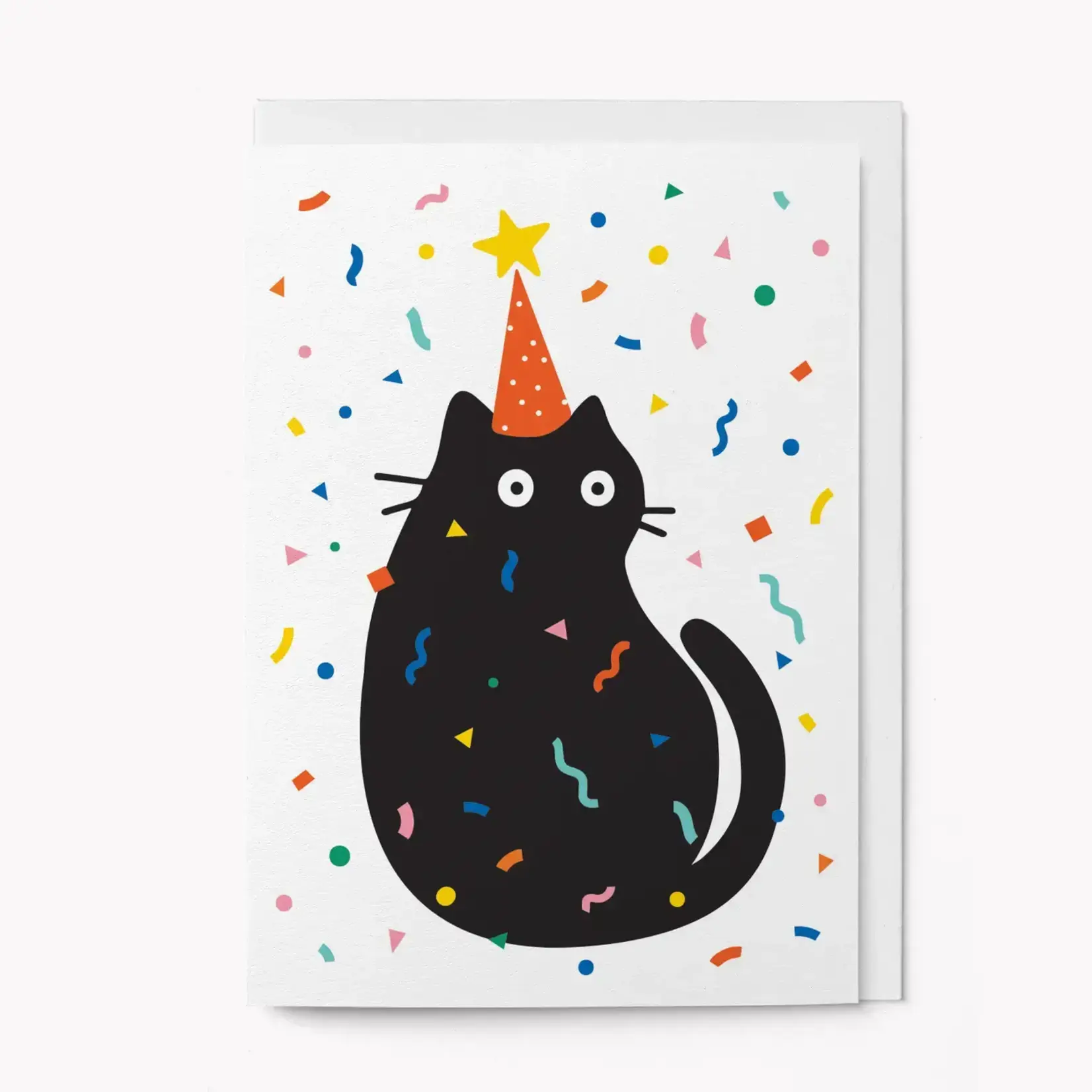Greeting card - Festive Cat