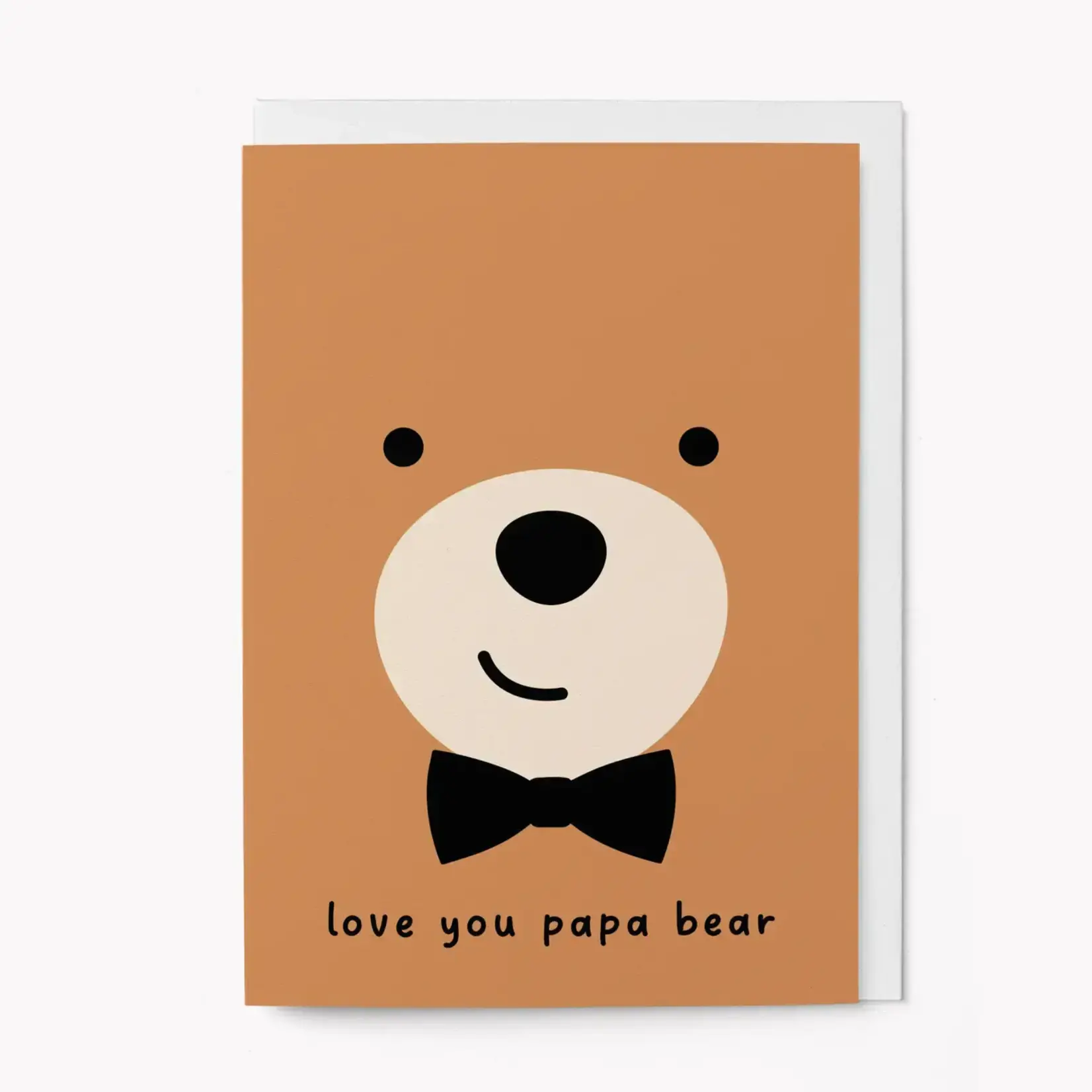 Carte de souhaits - Papa ours