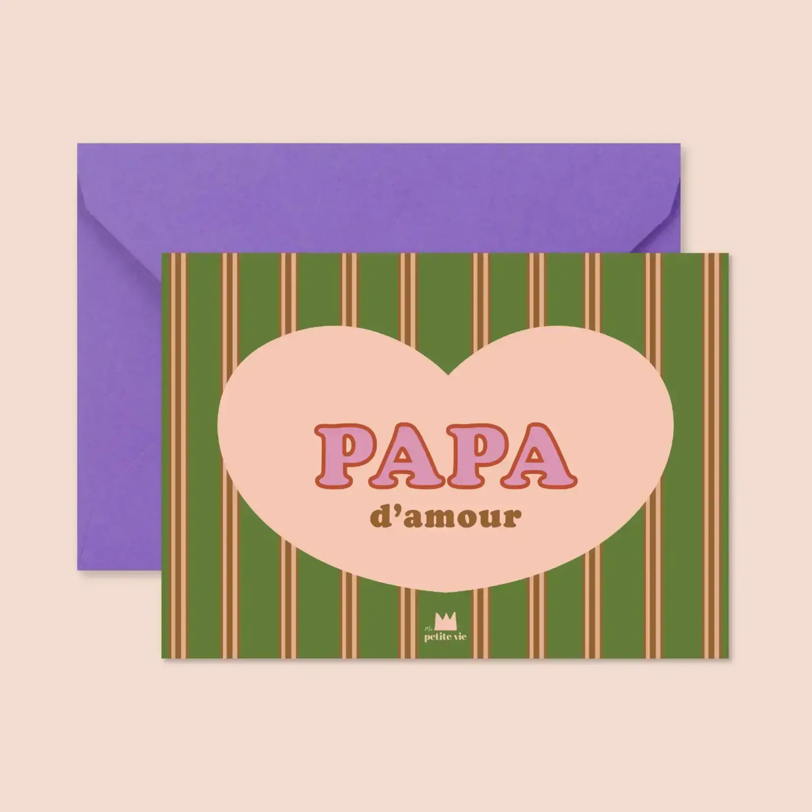 Ma Petite Vie Carte de souhaits - Papa d'amour