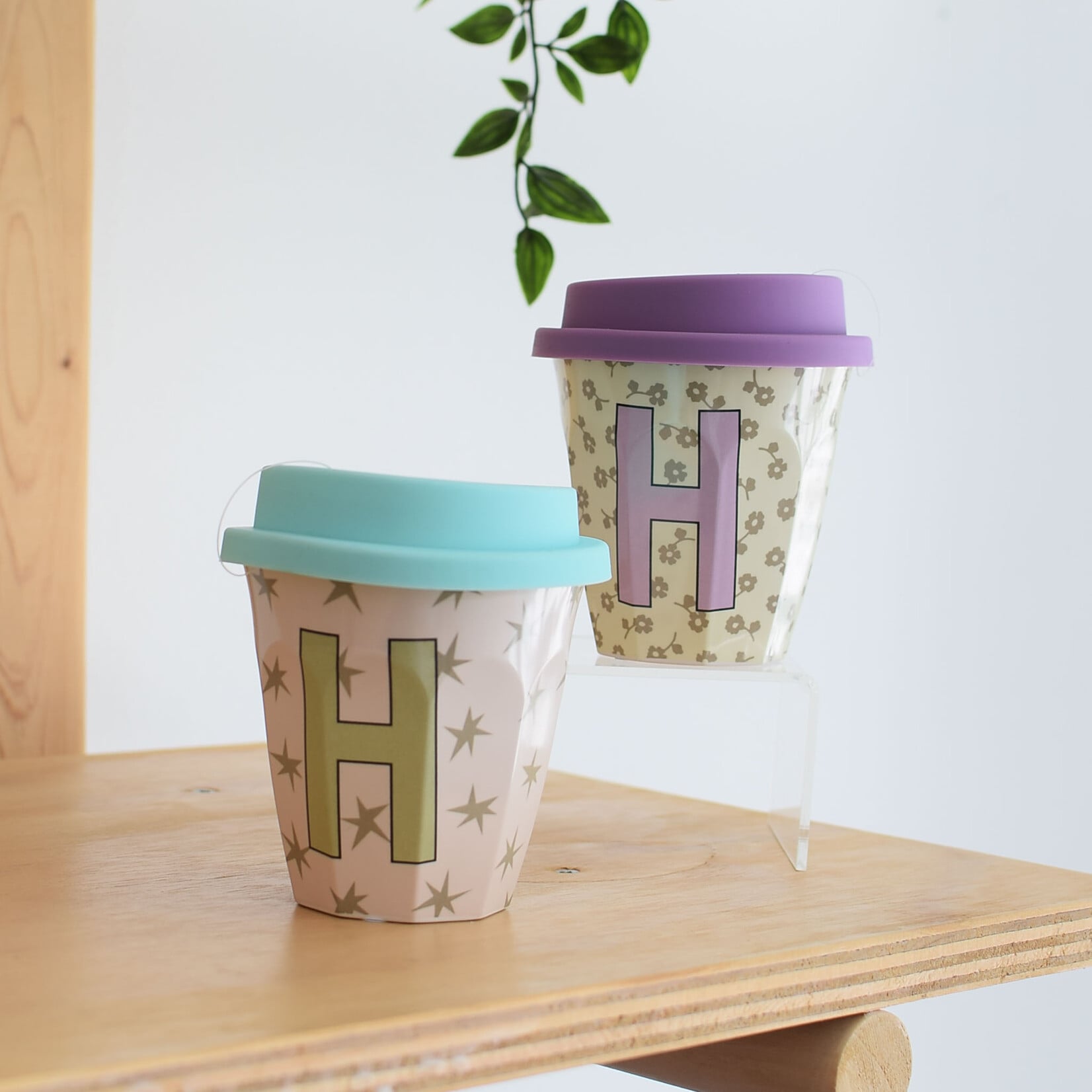 Alpha Cup Letter H