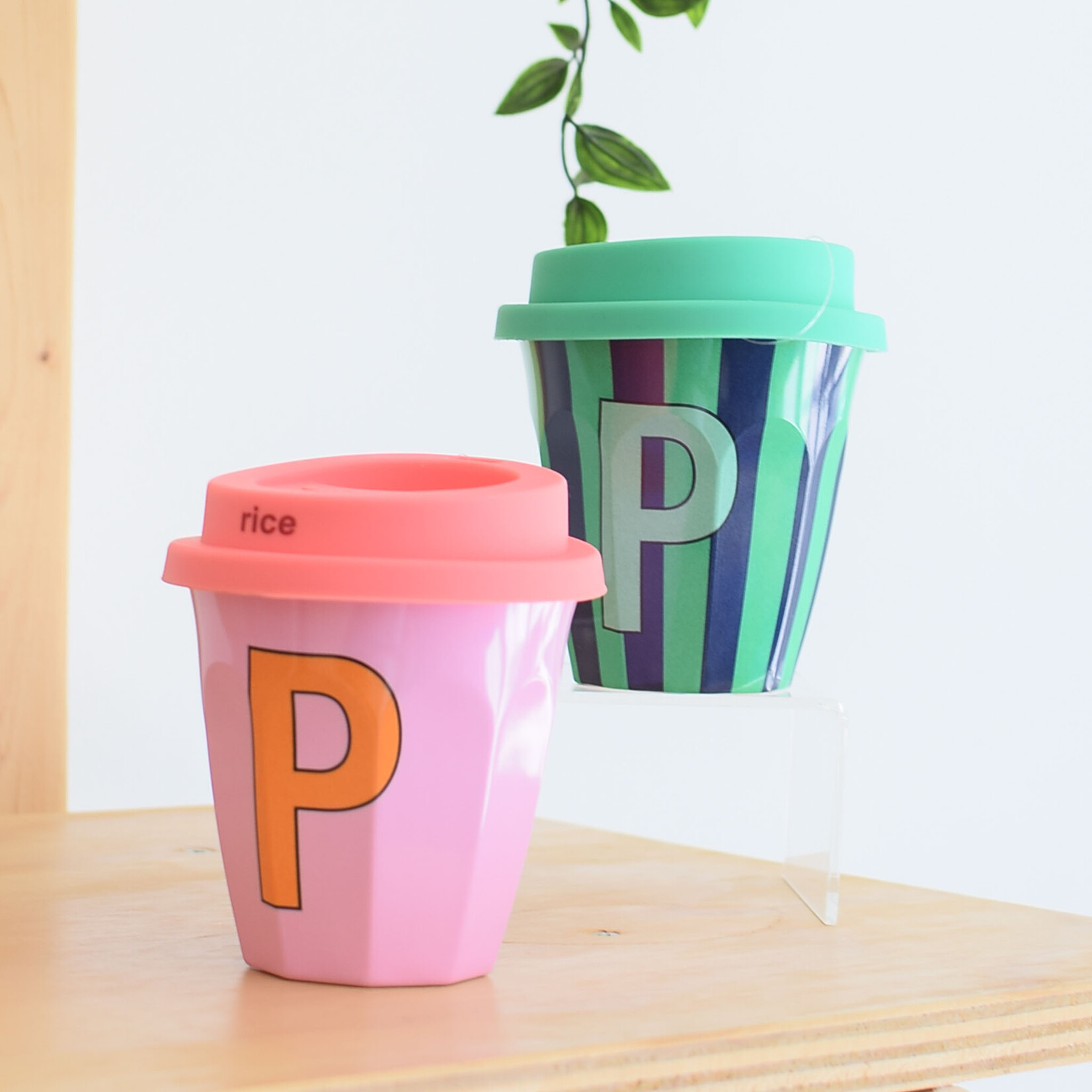 Alpha Cup Letter P