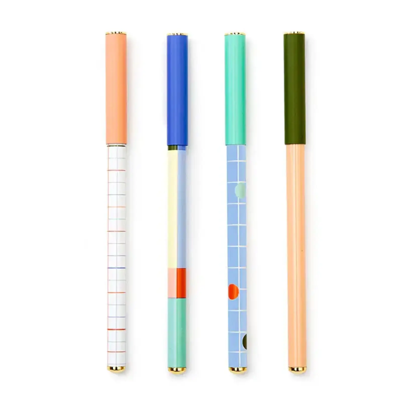 Set of 4 ballpoint pens