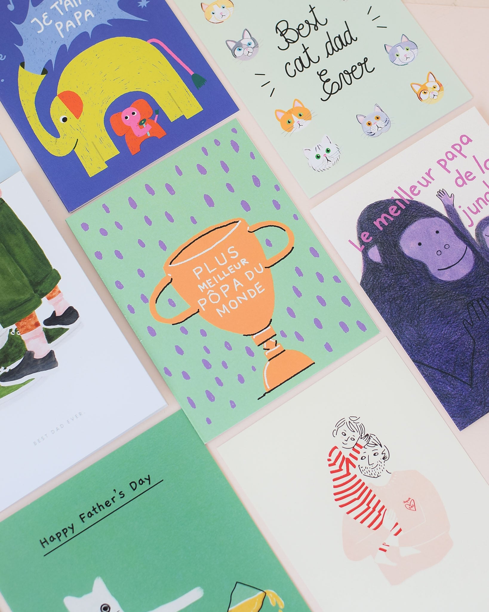 Cartes Fêtes des pères
