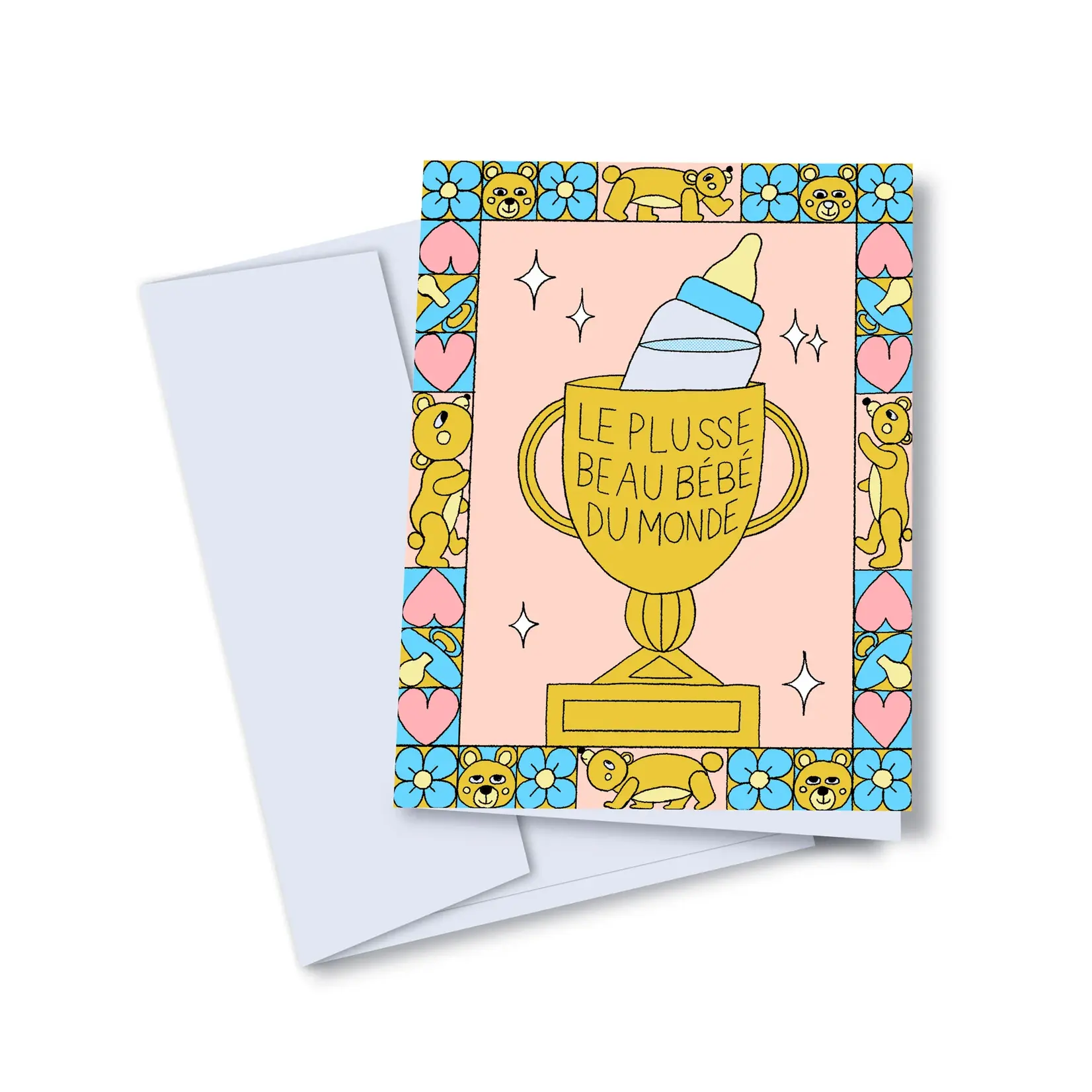 Carte de souhaits - Beau bébé
