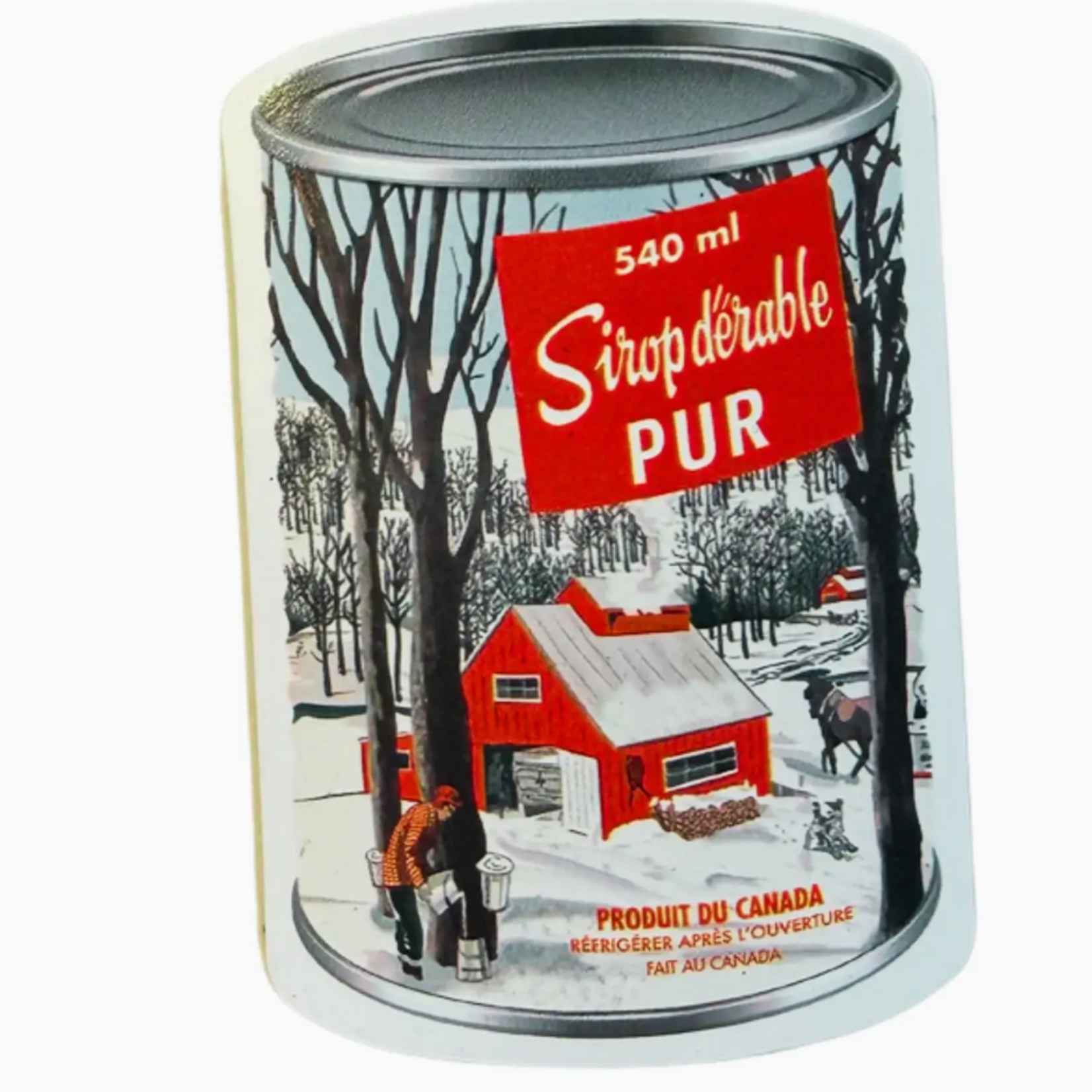 Maple Syrup Cane Magnet