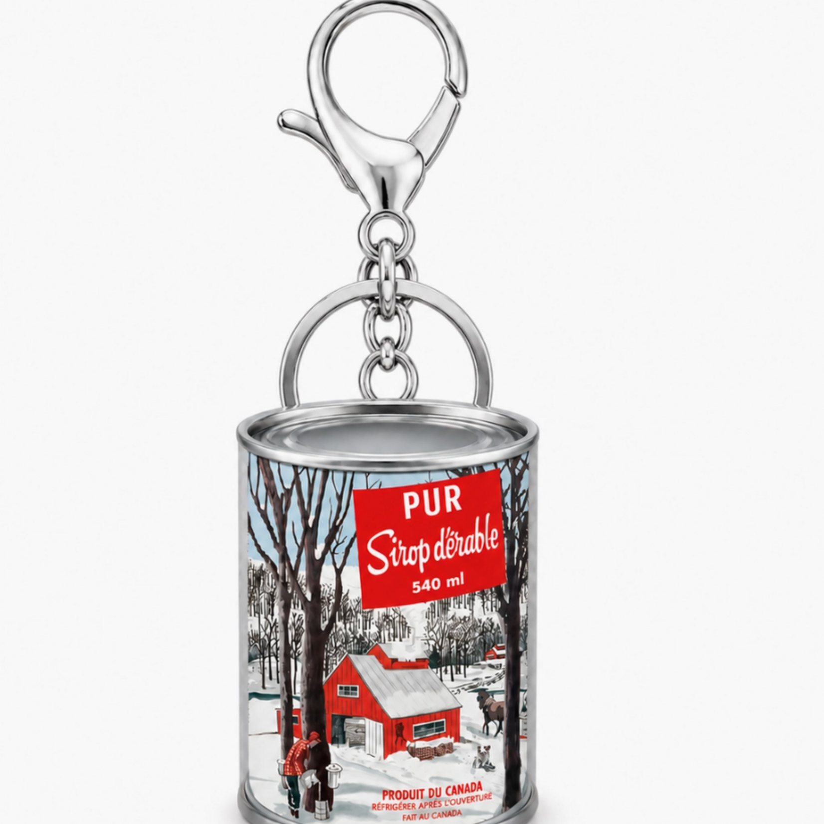 Porte-clés Canne d'érable