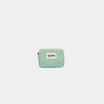 Green Stripes Hindbag Coin Purse